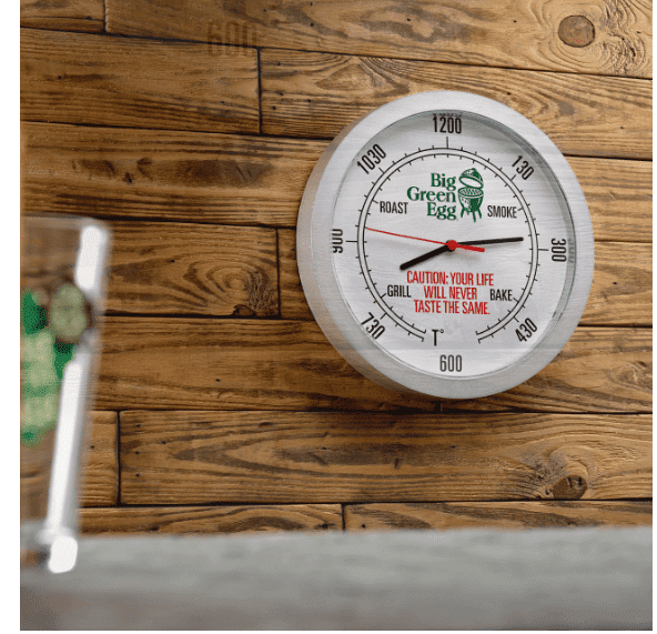 Picture of BIG GREEN EGG WALL CLOCK