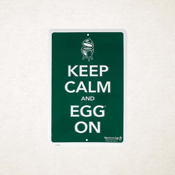 Picture of GREEN SIGN KEEP CALM AND EGG ON