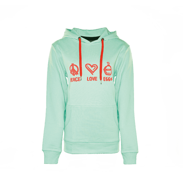 Picture of HOODIE DAMES MINT GREEN