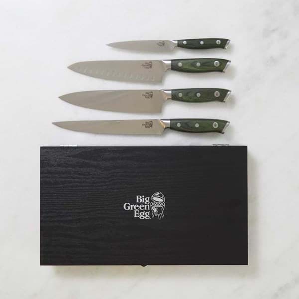 Immagine di BIG GREEN EGG CULINARY KNIFE SET WITH CASE